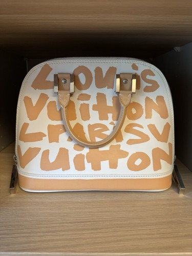 Louis vuitton alma - louis, graffiti